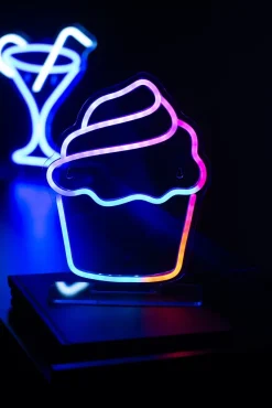 Leitmotiv Neon licht Colour Changing Cupcake