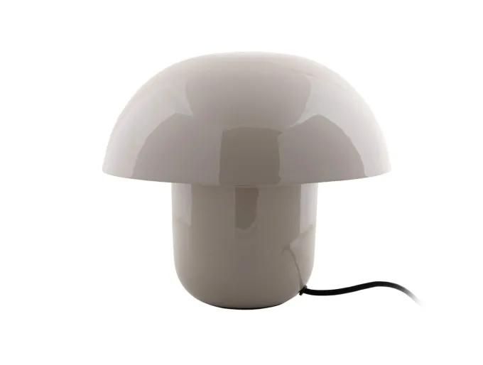Leitmotiv Tafellamp Fat Mushroom warm grijs