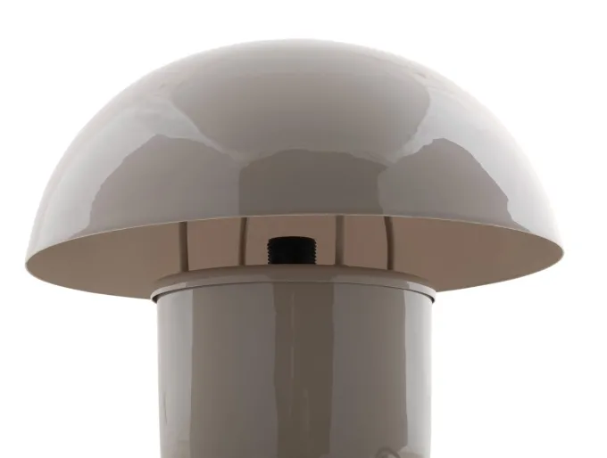Leitmotiv Tafellamp Fat Mushroom warm grijs