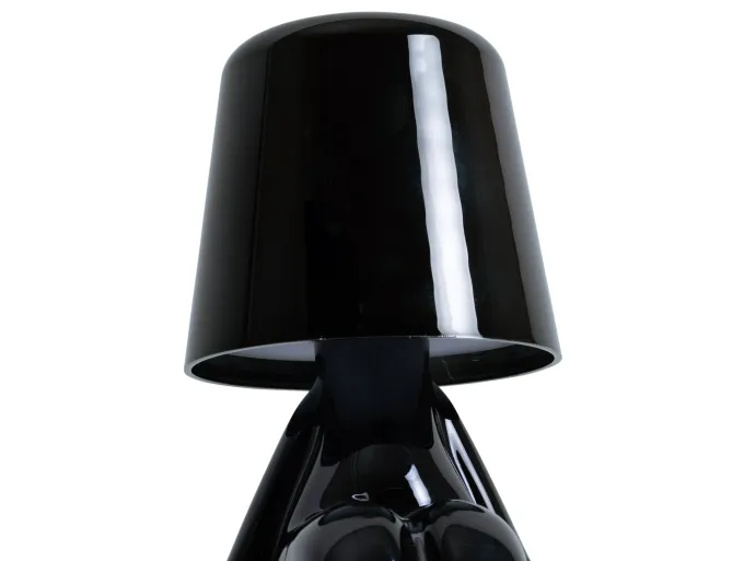 Leitmotiv Tafellamp Glossy DJ zwart