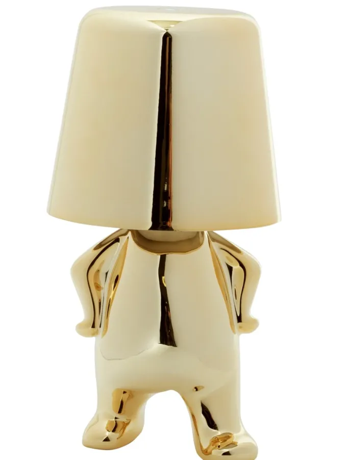 Leitmotiv Tafellamp Glossy TJ goud
