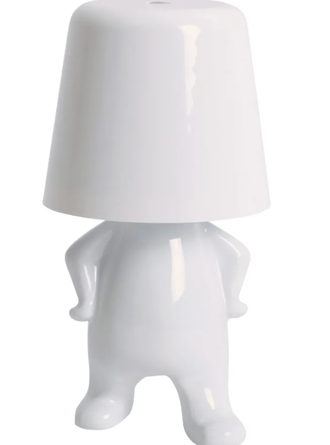 Leitmotiv Tafellamp Glossy TJ wit