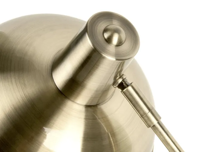 Leitmotiv Tafellamp Hood geborsteld goud