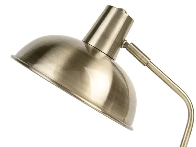 Leitmotiv Tafellamp Hood geborsteld goud