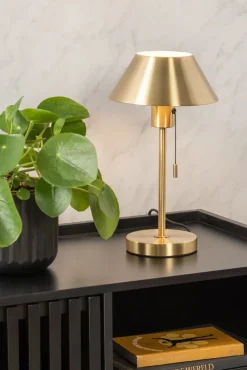 Leitmotiv Tafellamp Office Retro Plated goud