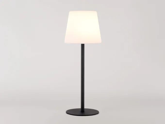 Leitmotiv Tafellamp voor binnen en buiten zwart