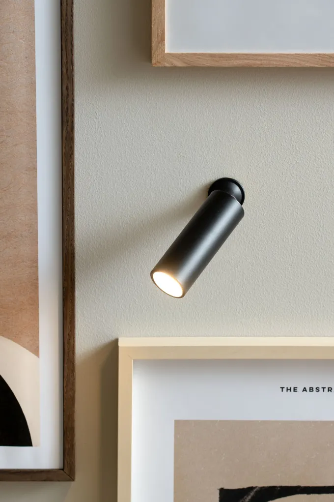 Leitmotiv Wandlamp magnetisch Paris - zwart
