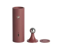 Leitmotiv Wandlamp magnetisch Paris - Burgundy rood
