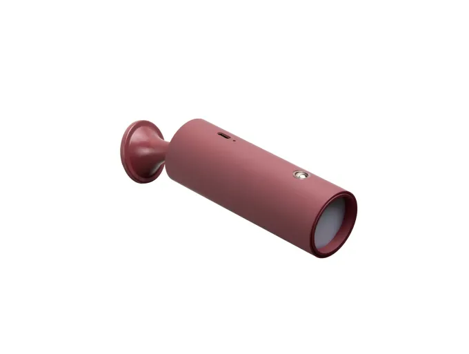 Leitmotiv Wandlamp magnetisch Paris - Burgundy rood