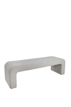 Light en Living Bank 160x49x47 cm NEHNA crème