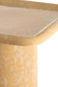 Light en Living Bijzettafel 45x45x54 cm LUARCA keramiek licht perzik