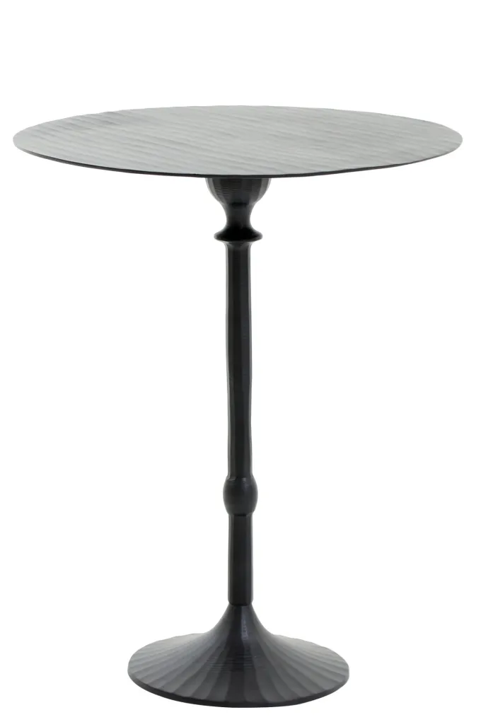 Light en Living Bijzettafel Ø50x60 cm JANNA mat zwart