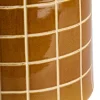 Light en Living Bijzettafel Ø33x44 cm MAUCHO keramiek cognac+crème