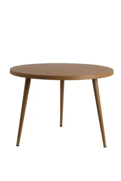 Light en Living Bijzettafel Ø60x43 cm DIMEKA terra-oranje