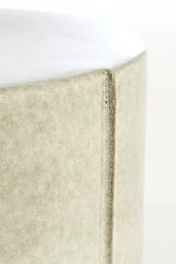 Light en Living Bijzettafel Ø42x34 cm CHULILLA keramiek grijs
