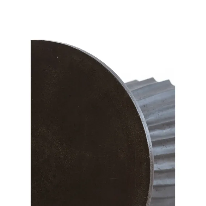 Light en Living Bijzettafel Ø40x51 cm VEGLIA mat donker bruin