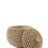 Light en Living Deco box Ø16,5x16,5 cm COLDROS zand
