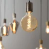 Light en Living Deco LED globe Ø12,5x17,5 cm Light 4W amber E27 dimbaar