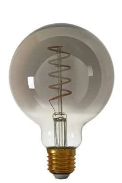 Light en Living Deco LED globe Ø12,5x17,5 cm Light 4W smoke E27 dimbaar