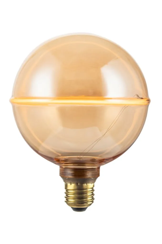 Light en Living Deco LED globe Ø13x16,5 cm LIGHT 4W amber E27 dimbaar