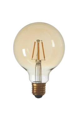 Light en Living Deco LED globe Ø9,5x13 cm LIGHT 3W amber E27 dimbaar