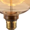 Light en Living Deco LED globe Ø12,5x16,5 cm LIGHT 4W amber E27 dimbaar