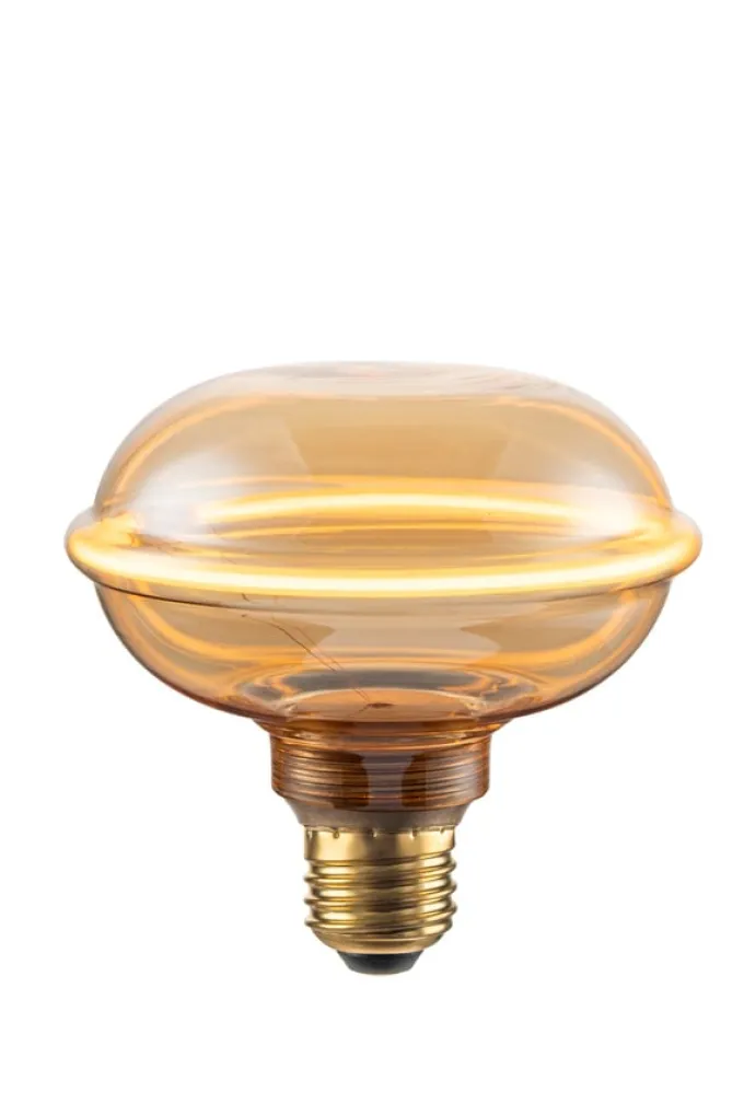 Light en Living Deco LED Ø10x10,5 cm LIGHT 4W amber E27 dimbaar
