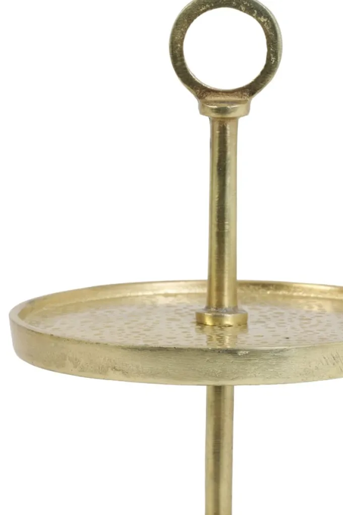Light en Living Etagere 3 laags LUTEK Goud - Light & Living