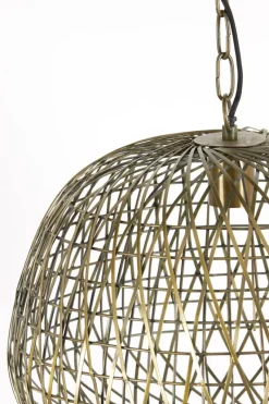 Light en Living Hanglamp Alwina | Antiek Brons 50 x 50 x 44 cm