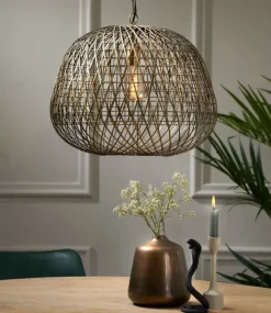 Light en Living Hanglamp Alwina | Antiek Brons 50 x 50 x 44 cm
