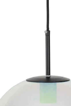 Light en Living Hanglamp Ø30 cm MEDINA glas rainbow+zwart showroommodel