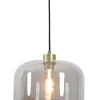 Light en Living Hanglamp JESSIE smoke glas Ø29,5x23 cm van Light & Living