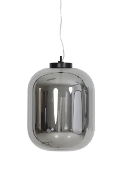 Light en Living Hanglamp JULIA Glas Smoke van Light & Living