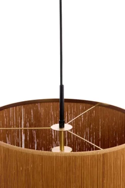 Light en Living Hanglamp 3L Ø45x50 cm MALAIKA bruin