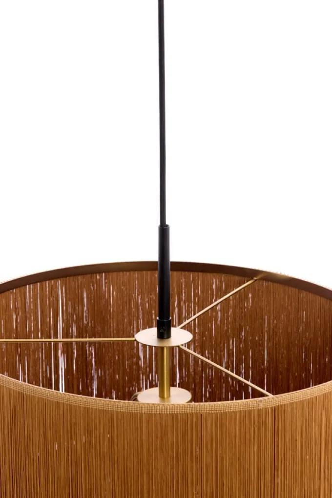 Light en Living Hanglamp 3L Ø45x50 cm MALAIKA bruin