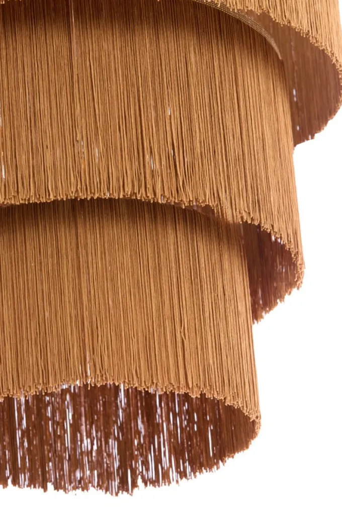 Light en Living Hanglamp 3L Ø45x50 cm MALAIKA bruin