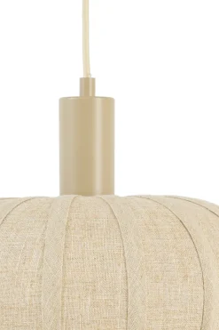 Light en Living Hanglamp 3L Ø38x34 cm TUFIA linnen naturel