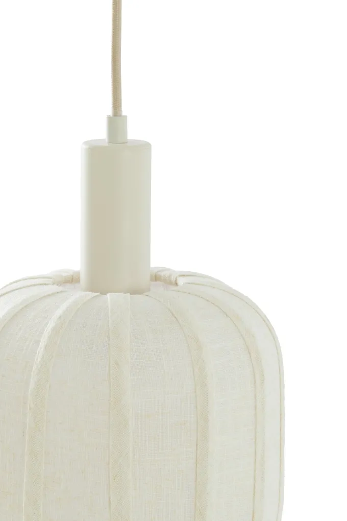 Light en Living Hanglamp 5L 105x19,5x123 cm TUFIA linnen cream