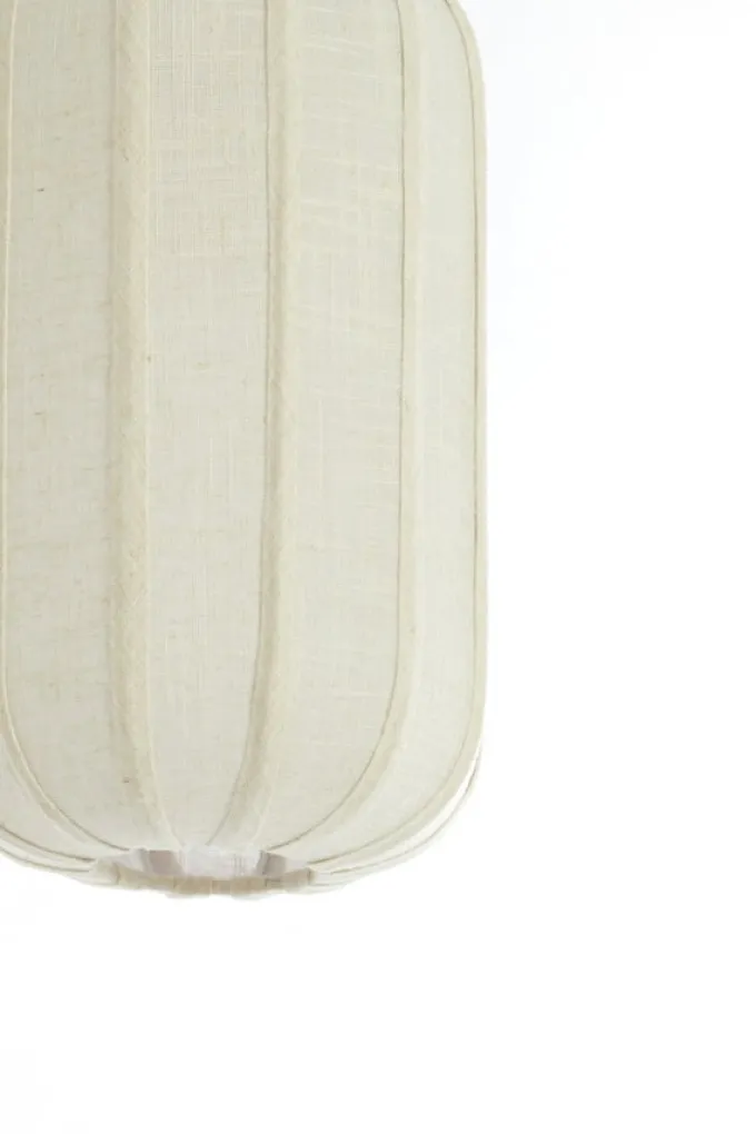 Light en Living Hanglamp 3L 80x21x34 cm TUFIA linnen cream