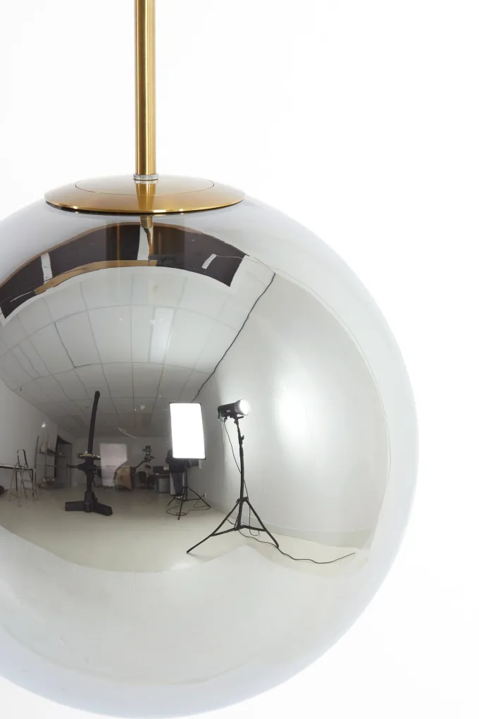 Light en Living Hanglamp 3L 120x30x30 cm MEDINA glas smoke+goud