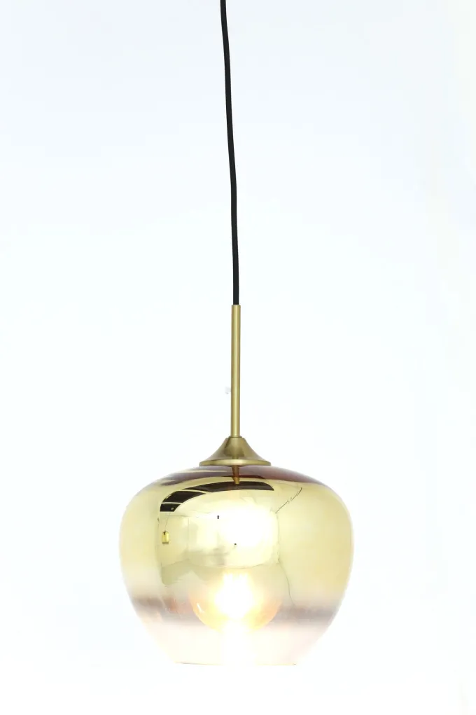 Light en Living Hanglamp MAYSON goud - Diverse maten