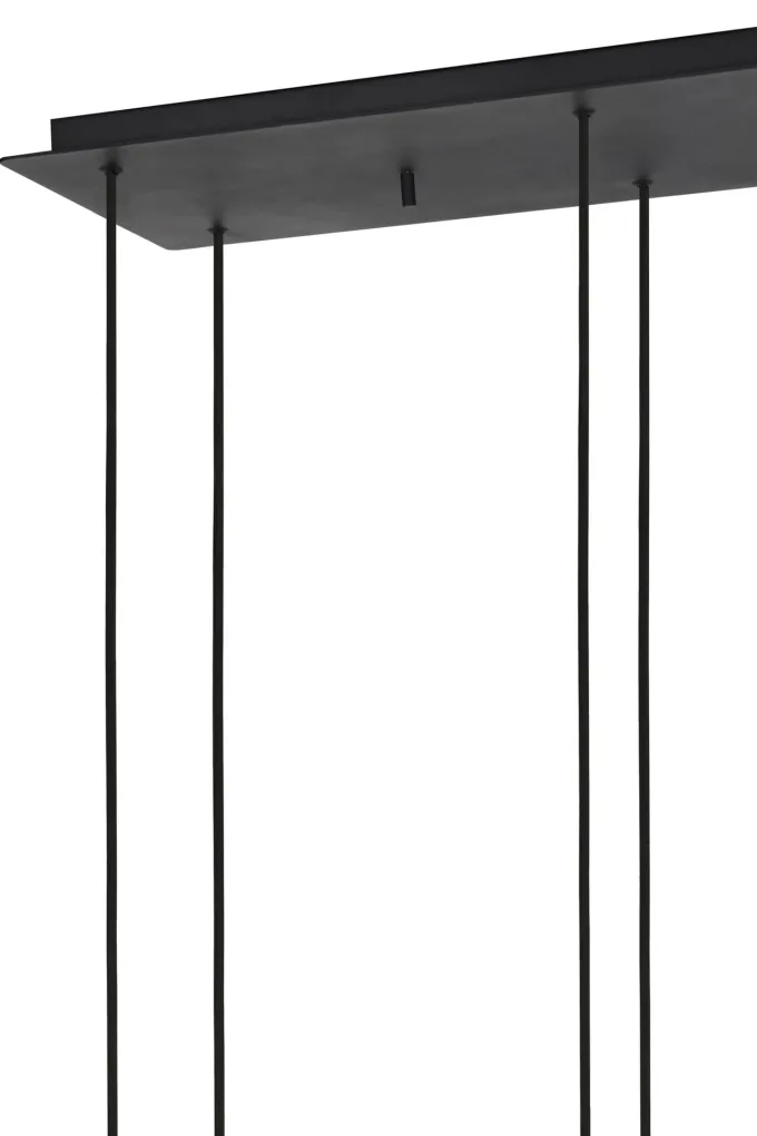 Light en Living Hanglamp Mayson Smoke met 10 lampen - Light & Living