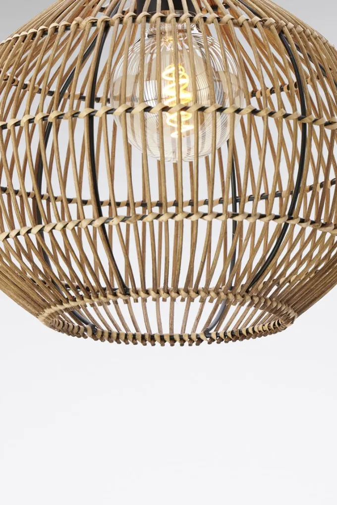 Light en Living Hanglamp PACINO Rotan Donkerbruin Ø30x31,5 cm van Light & Living