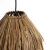 Light en Living Hanglamp Ø36x50 cm ARISCO rotan donker bruin