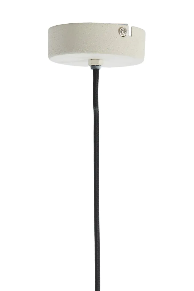 Light en Living Hanglamp Ø36x29 cm ALAMEDA creme