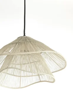 Light en Living Hanglamp Ø36x29 cm ALAMEDA creme