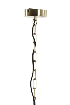 Light en Living Hanglamp Ø60x23 cm BAHOTO lichtgoud