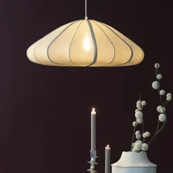 Light en Living Hanglamp Ø64X25 Cm Cesano Jute Natural