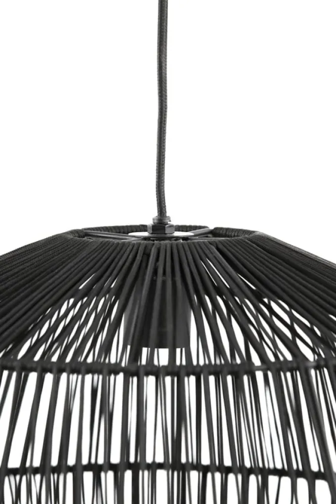Light en Living Hanglamp Ø40x24 cm DEYA mat zwart