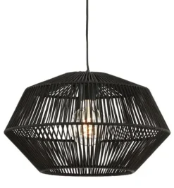 Light en Living Hanglamp Ø40x24 cm DEYA mat zwart